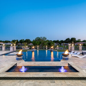 New Mexico Modern Estate Outdoor Pool