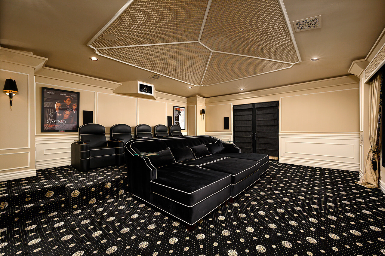 In-Home Theaters and Game Rooms